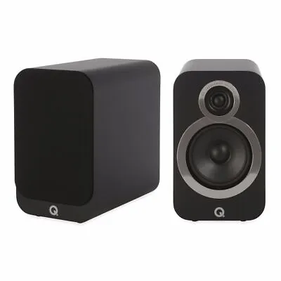 Kaufen Q-Acoustics 3020i Regal-Lautsprecher Schwarz - Paarpreis! (UVP: 399,- €) • 359.90€