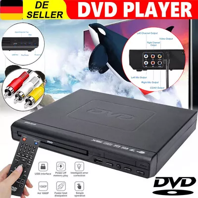 Kaufen CD DVD Player UHD CD Spieler Automatisch USB AV Anschluss Mit Fernbedienung 15W • 27.98€
