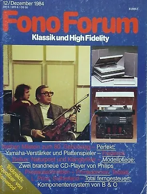 Kaufen Fono Forum 12/84 Yamaha M-80, Beosystem 5000, Revox Agora B, Philips CD 204, 304 • 5€