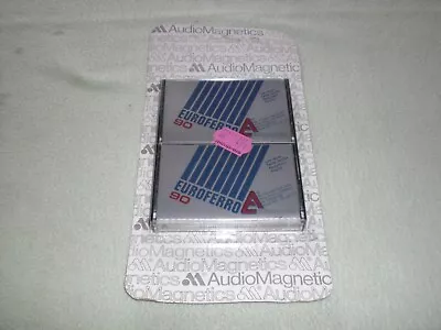 Kaufen OVP - 2er Pack - MC Audio Magnetics Kassette Euroferro 90 Min. Leerkassette • 14.90€
