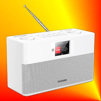 Kaufen Kenwood CR-ST100S-W SmartRadio WiFi DAB+ UKW Radio Bluetooth USB Audiostreaming • 156.90€