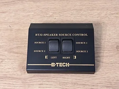 Kaufen B-Tech BT32 Lautsprecher Quellsteuerung Schalter Box BTECH BT-32 • 20.97€
