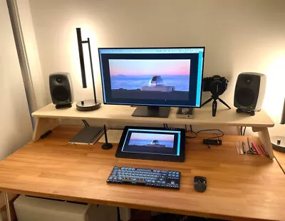 Kaufen Musik Studio Maßgefertigt Größe Sperrholz Monitor Stand 85 CM Lautsprecher Tisch • 143.23€