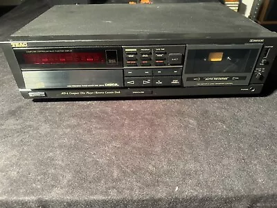 Kaufen Teac Ad-4 CD Player / Reverse Cassette Deck Two Motor Ic Logic • 100€