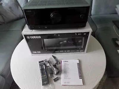 Kaufen Yamaha TSR-700 7.2 Kanal Netzwerk AV-Receiver - Schwarz DAB+ • 629€