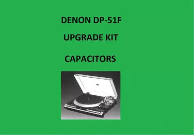 Kaufen Plattenspieler Denon DP-51F Repair KIT - Alle Kondensatoren • 49.36€