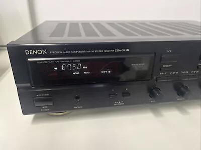 Kaufen Denon DRA-345R Precision Audio Verstärker Amplifier AM FM Stereo Receiver • 25€