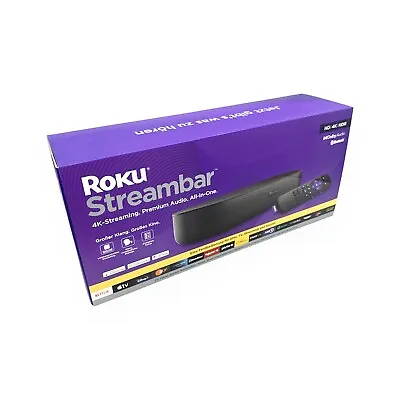 Kaufen Roku® Streambar All-In-One Bluetooth Soundbar Streaming Wlan 4K HDR Media Player • 98.90€