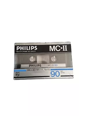 Kaufen PHILIPS MC-II.Audio-Cassette,MC,Leer Kassette.Neu&Ovp. • 14€