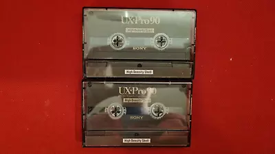 Kaufen Audiokassetten ► SONY UX Pro 90 + ◄ Tapedeck Music Cassette 2 Stück! Sehr Gut! • 1€