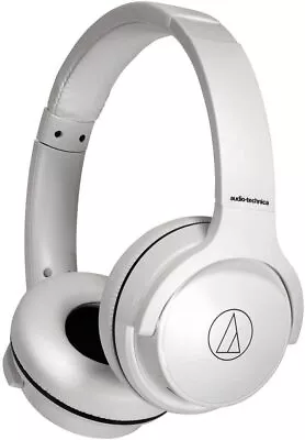 Kaufen Audio Technica Kopfhörer ATH-S220BT Bluetooth Weiss 60 Stunden Batterie • 69€