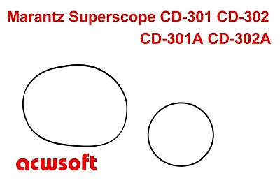 Kaufen Riemen Belts For Marantz Superscope CD-301 CD-302 CD-301A CD-302A • 11.90€