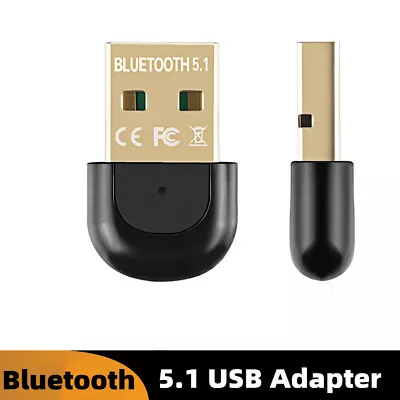 Kaufen Bluetooth Adapter USB Stick Dongle 5.1 PC Für Windows 10 Win XP 7 11 Nano • 9.59€