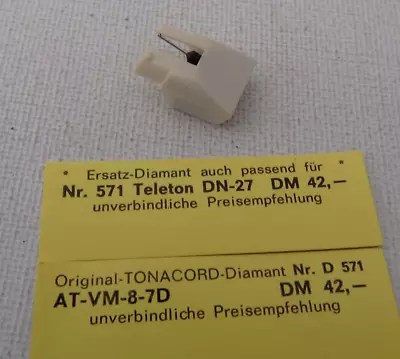 Kaufen Tonacord Diamant Nadel Audio-Technica AT VM 8 - VM 8-7 D / ATS 10 / 11 - D 571 • 15.90€