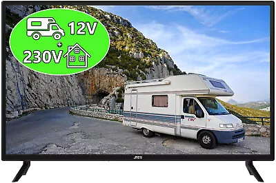 Kaufen 32 Zoll HD TV JTCT32H39321 Mit **12-Volt/230-Volt-Anschluss**/Camping & Home • 119€