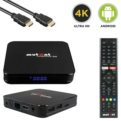 Kaufen Mutant Inferno SE Plus 4K UHD Dual WiFi USB HDMI MicroSD Android 11 IP-Receiver • 109€
