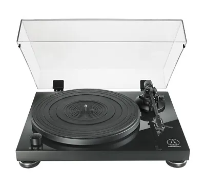 Kaufen Audio Technica AT LPW50 PB Plattenspieler, MM-System, Schwarz (UVP: 429,- €) • 349€