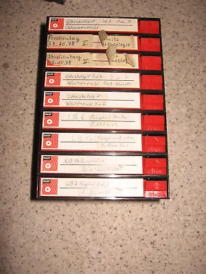 Kaufen 9 BASF Chromdioxid II Musikkassetten (60 Und 90 Minuten) • 3.99€