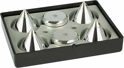 Kaufen Audio Selection Kegel Disc Set Gross Justierbar Silber 4 Stück Absorber Spikes • 79€