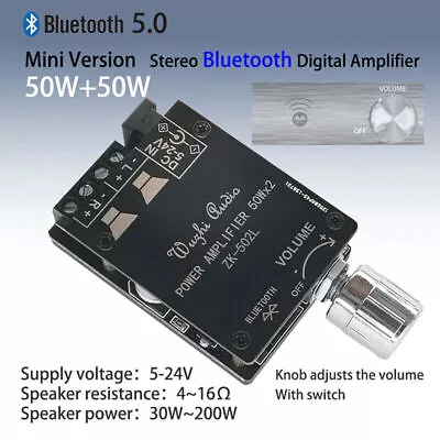 Kaufen ZK-502L MINI 5.0 Bluetooth-Verstärkerplatine Wireless Audio Digital Power  ^^i • 7.68€