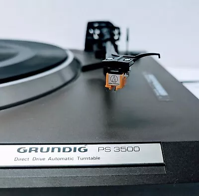 Kaufen GRUNDIG PS 3500 Audio Technica At 71 Direct Drive Plattenspieler Vollautomat  • 115€