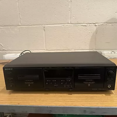 Kaufen Sony TC-WE475 Stereo Doppel Kassettendeck Hi-Fi Separater Bandplayer Recorder • 86.05€