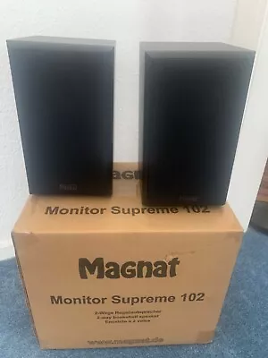 Kaufen Magnat Monitor Supreme 102 Paar Schwarz Regal-Lautsprecher • 69.99€