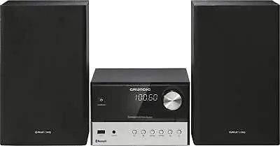 Kaufen Grundig CMS 2000 BT Micro-Stereo-System CD-Player Radioteil Schwarz-Aluminium • 73.99€