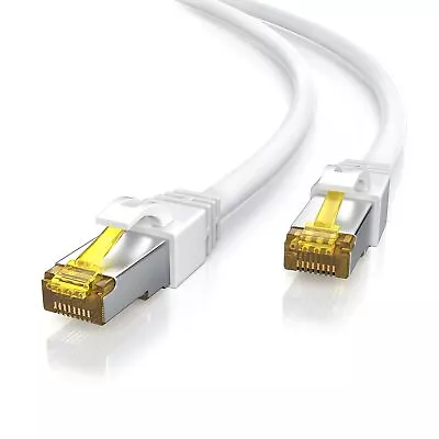Kaufen CSL 0,5m CAT 7 Netzwerkkabel Gigabit Ethernet LAN Kabel 10000 Mbit/s Patchkabel  • 14.69€