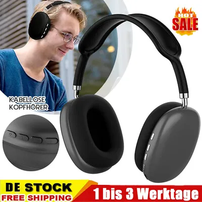 Kaufen Bluetooth Hi-Fi Kopfhörer Headset Musik Stereo Kabellos Headphones Over Ear NEU • 15.99€