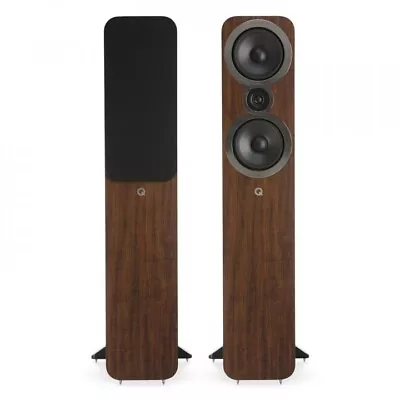 Kaufen Q Acoustics 3050i Floor Standing Speakers Pair English Walnut • 699.99€