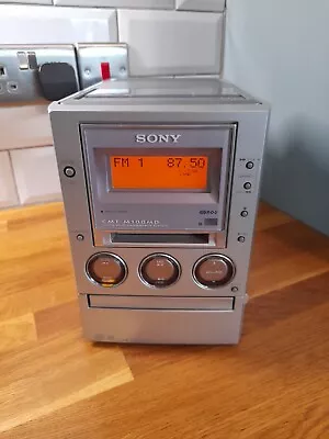 Kaufen Sony CMT-M100MD Micro-HiFi-System - Minidisc, CD, Band, Tuner Funktioniert  • 75.74€