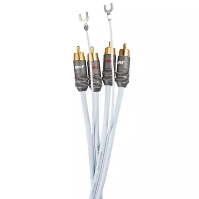 Kaufen SUPRA Cables PHONO 2RCA-CS Analoges Verbindungskabel Phonokabel Länge 1m Blau • 139€