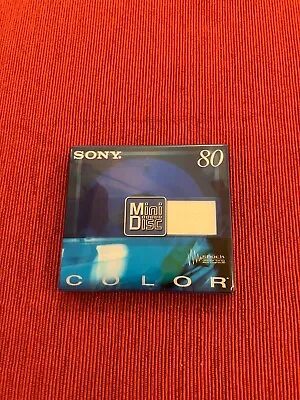 Kaufen SONY BLUE COLOR MDW80CRL 80 Er Minidisc Minidisk • 11€