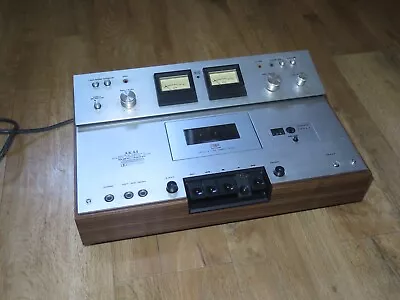 Kaufen AKAI GXC-310D HiFi Stereo Kassettendeck, AKAI Kassettenrekorder, Neue Gürtel • 186.11€
