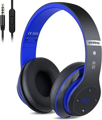 Kaufen Kabellose 6s Kopfhörer Bluetooth Over Ear Mit 5 EQ-Modi, Faltbar, Micro SD/TF • 33€