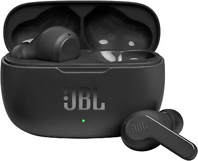 Kaufen JBL Wave 200 TWS Wireless In-Ear Bluetooth Kopfhörer Headset Schwarz Kabellos DE • 40.45€