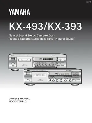 Kaufen Bedienungsanleitung-Operating Instructions Für Yamaha KX-393, KX-493  • 10€