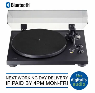 Kaufen Teac TN-280BT Bluetooth Plattenspieler Eingebauter Phono Bühne Schallplattenspieler Schwarz • 236.12€