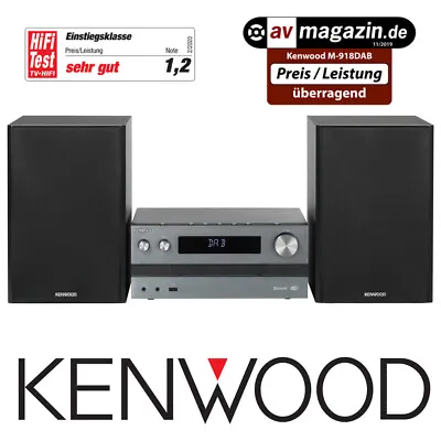Kaufen Kenwood Stereoanlage DAB+ Blueooth USB CD Radio Geschenk Für Männer Frauen • 189€