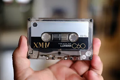 Kaufen Luxman Xm-iv Pure Metal Tape C60 Type Iv Mc Audio Kassette Music Metal Cassette • 59.99€