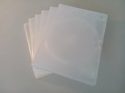 Kaufen DVD Hüllen Leerhüllen 1-Fach X6, Weiß, 14 Mm • 3.20€
