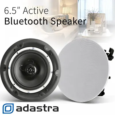 Kaufen Adastra Bluetooth 6,5 Zoll Wanddecke Wireless Lautsprecher Paar Schlafzimmer Küche • 96.89€