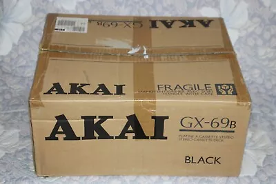 Kaufen Akai GX-69 B Kassettendeck Deck Tapedeck In Neuem Zustand - Made In Japan !!! • 290€