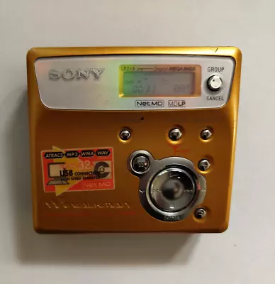 Kaufen Sony MZ-N505 Walkman NET MD Orange Mit Zubehör • 48.50€