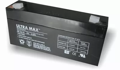 Kaufen 10 X Ultramax Np3.2-6, 6v 3,2ah BleisÄure Akku Gleich Wie Yuasa Np2.8-6 6v 2,8ah • 153.06€