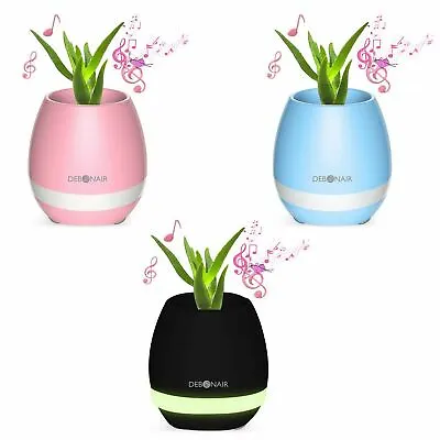 Kaufen Debonair Musik Blumentopf Bluetooth Lautsprecher Für Schlafzimmer, Büro & Wohnzimmer • 13.20€