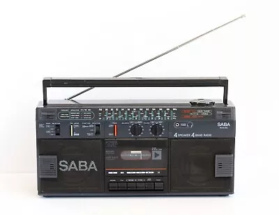 Kaufen SABA RCR 552 RCR552 - Stereo Radio Cassette Recorder Kassettenrekorder • 39.99€