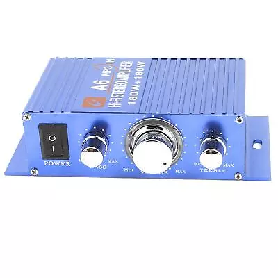 Kaufen Auto Leistungsverstärker Endstufe Blau Aluminiumlegierung Hifi Stereo Audio • 19.98€