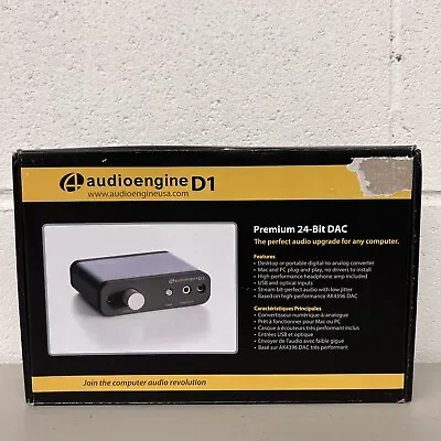 Kaufen Neu Audioengine D1 24-Bit Dac Tragbar Desktop Kopfhörer Amp Und • 181.22€
